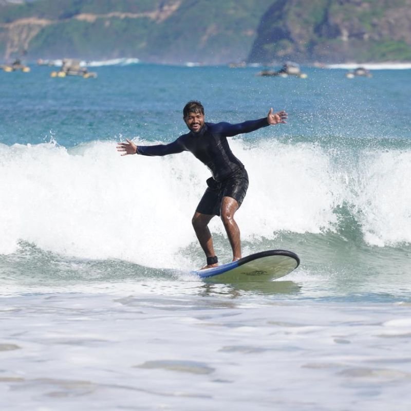 First Time Surfing Experience In Lombok